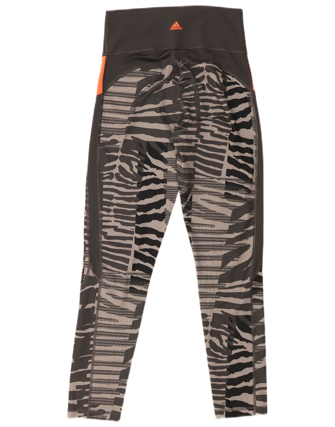 Adidas Climalite Leggings UK 12 Gris moyen imprimé animal pour femme