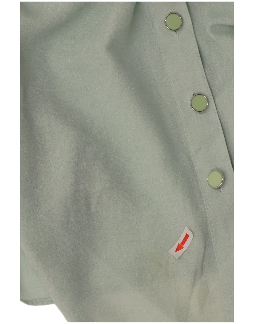 Marks & Spencer Chemise à manches courtes pour femme UK 20 2XL Vert Polyester