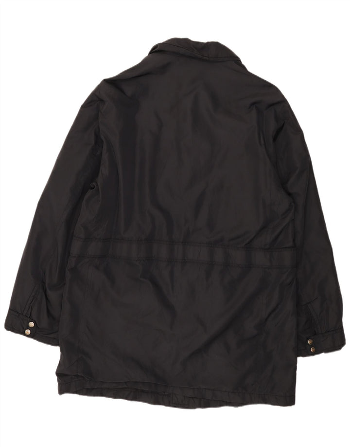 Hugo Boss Pardessus IT 50 Large Noir Polyamide Homme