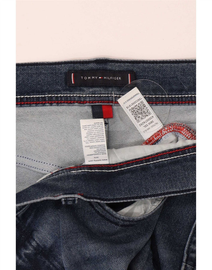 Tommy Hilfiger Jean Slim Homme W36 L32 Bleu Coton