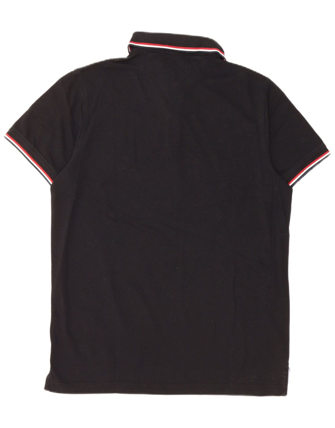 TOMMY HILFIGER Polo Slim Fit Homme Grand Noir Coton
