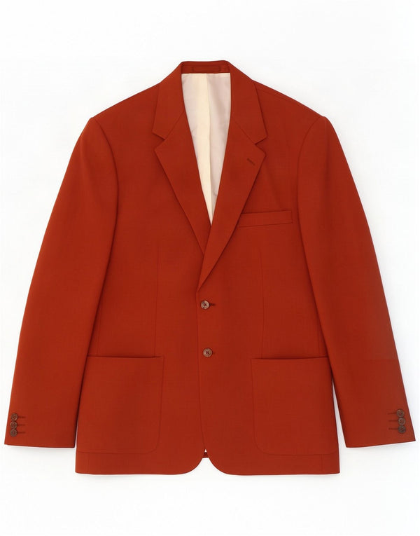 Wellington Veste blazer à 2 boutons pour homme UK 48 4XL Marron Polyester