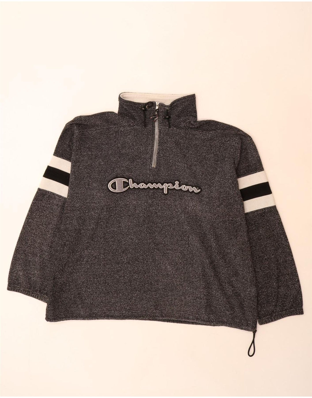 Champion Sweat-shirt graphique coupe ample pour homme, grand gris moucheté