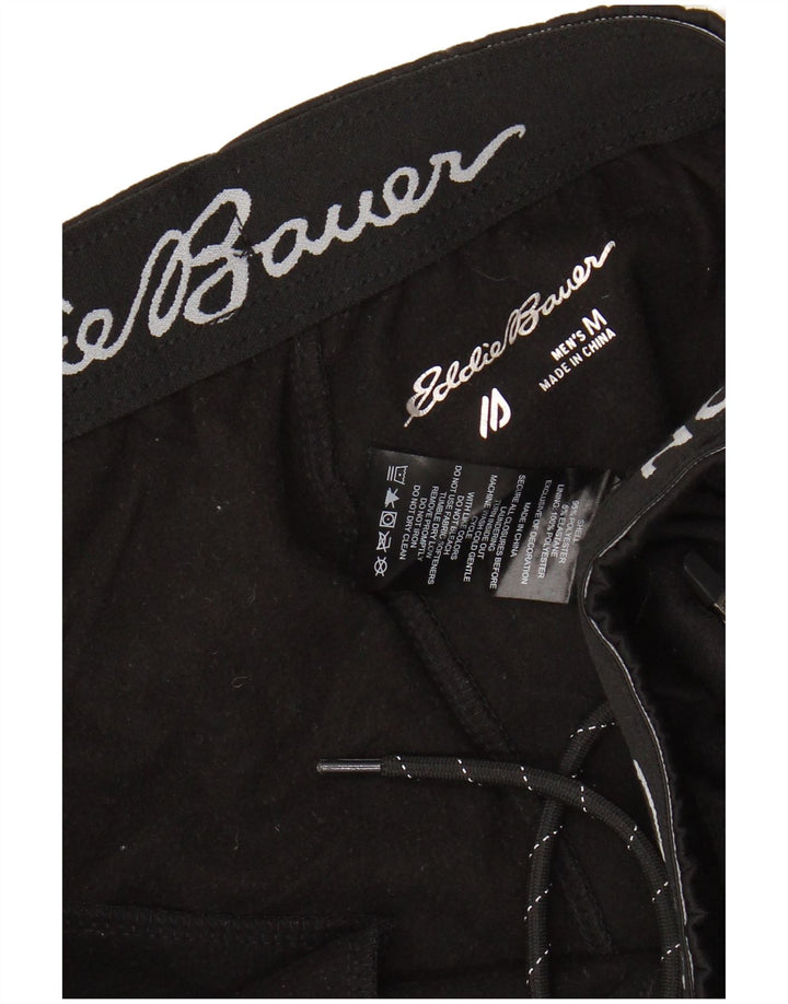 EDDIE BAUER Pantalon de Survêtement Homme Joggers Noir Moyen Polyester