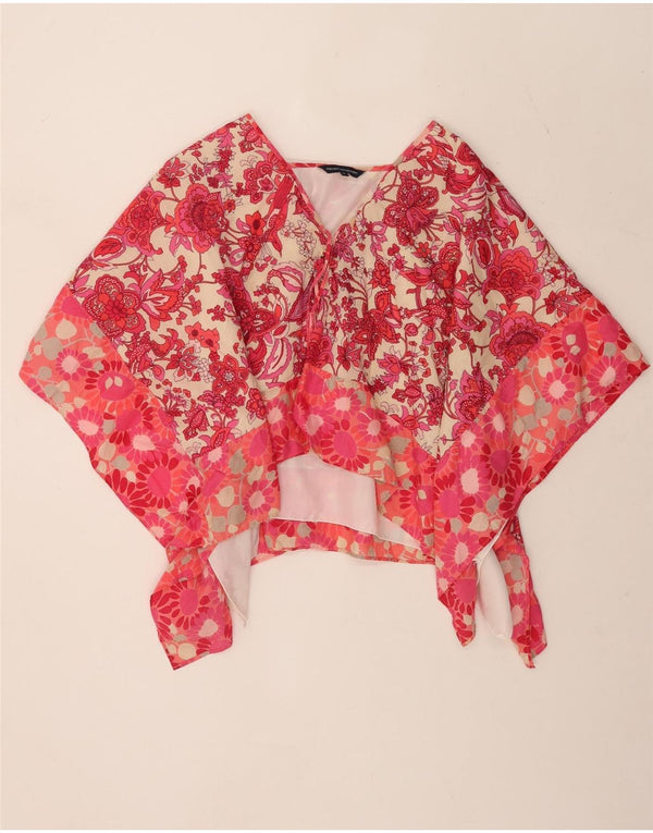 French Connection Haut Asymétrique Femme UK 42 Medium Multicolore Floral