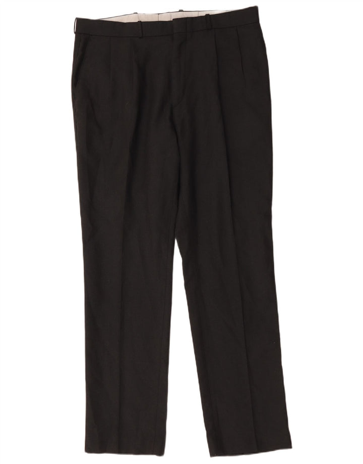 Farah Pantalon Chino Droit Homme W36 L32 Gris Polyester