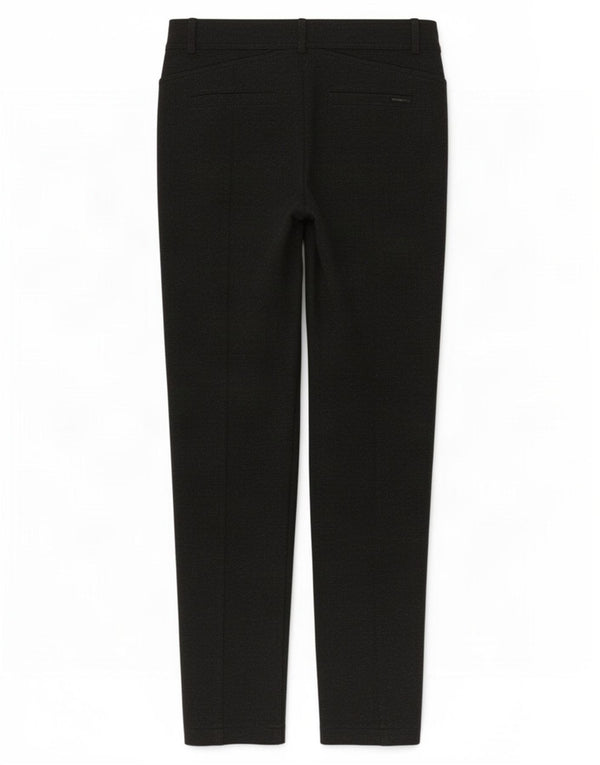 Marks & Spencer Pantalon décontracté slim pour femme UK 12 Medium W30 L28 Gris
