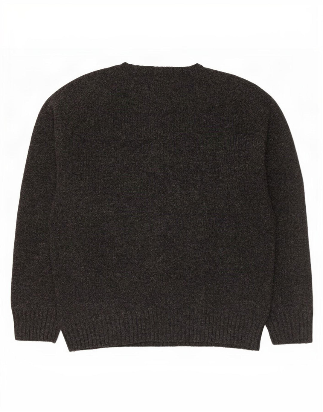 Kappa Pull à col rond pour homme en laine gris moyen