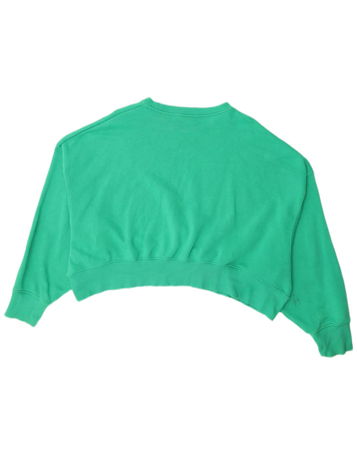 Nike Sweat-shirt court surdimensionné pour femme UK 14 Vert moyen
