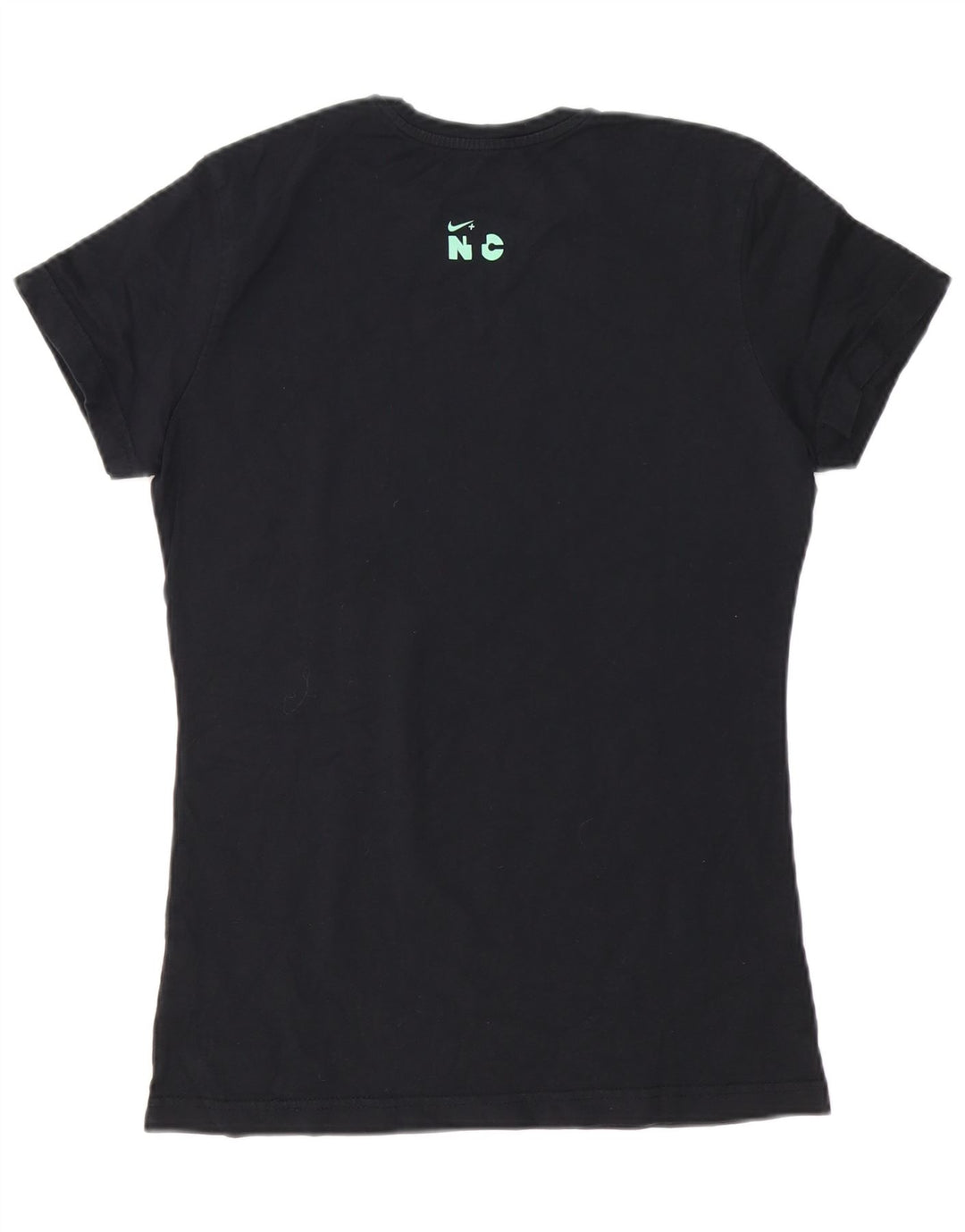 Nike T-shirt pour femme en coton noir moyen UK 12