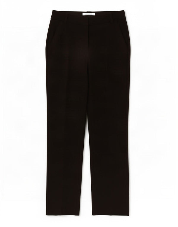 Marks & Spencer Pantalon décontracté Bootcut pour femme UK 12 Medium W30 L30 Noir