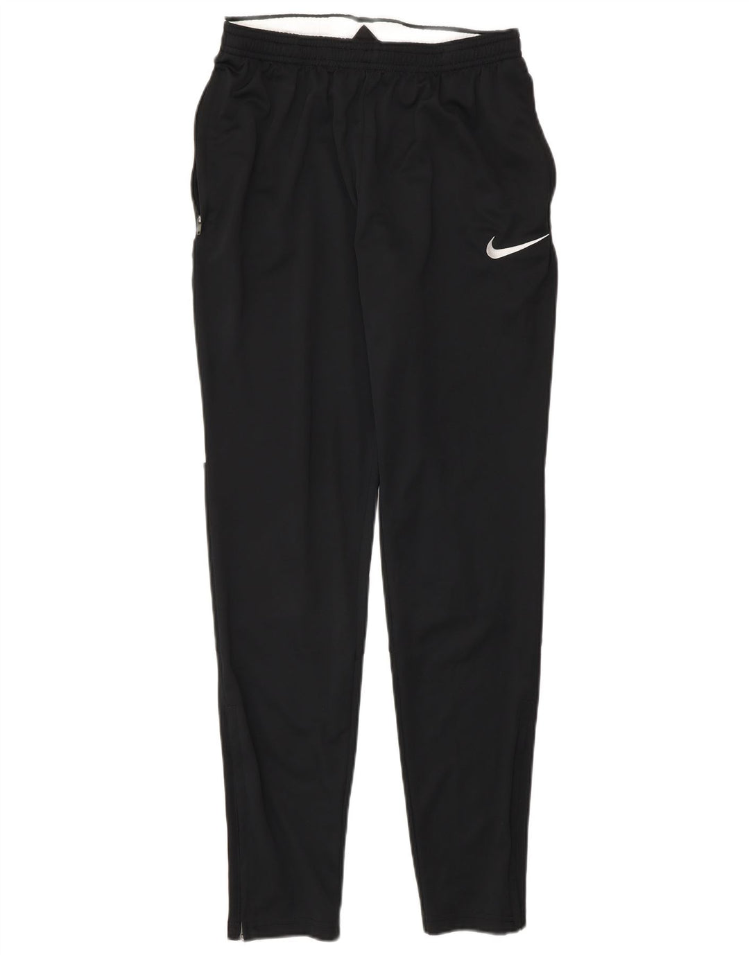 Nike Pantalon de survêtement Dri Fit pour homme Taille S en polyester color block noir