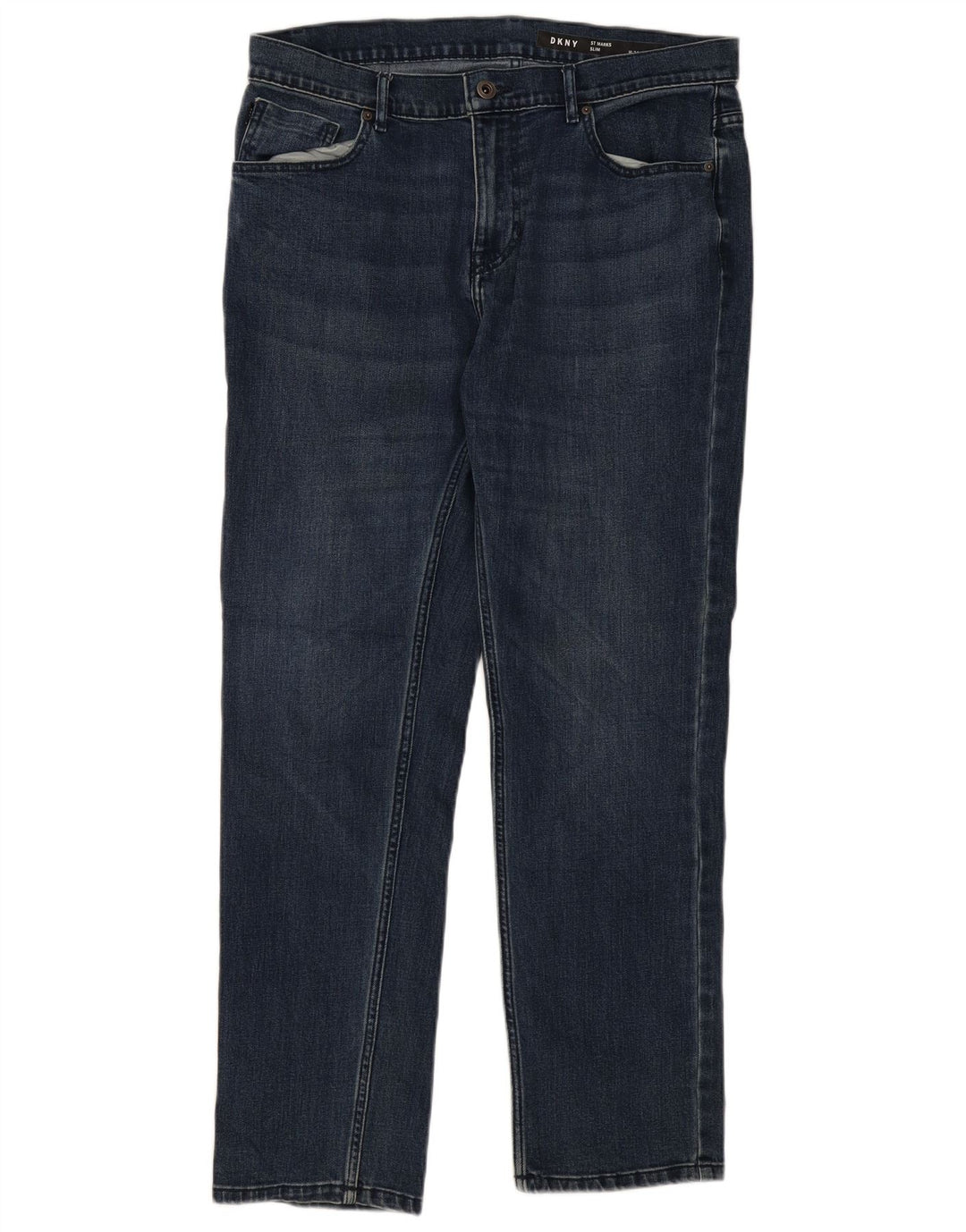 Dkny Jean Slim Homme W34 L30 Bleu Coton