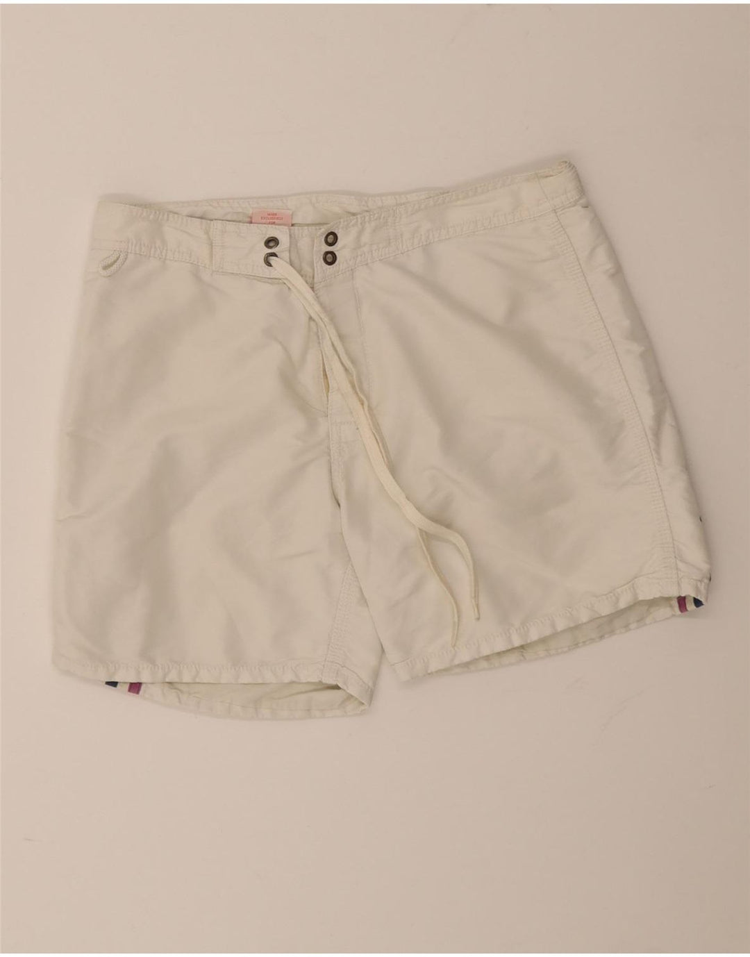 Sundek Short de Bain Homme Medium Blanc Colourblock