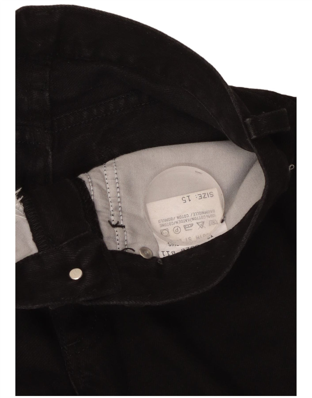 LEE Jean fuselé taille haute femme W28 L33 coton noir