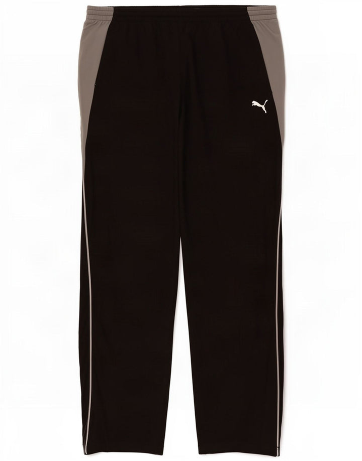 Puma Pantalon de Survêtement XL Homme Noir Colorblock Polyester