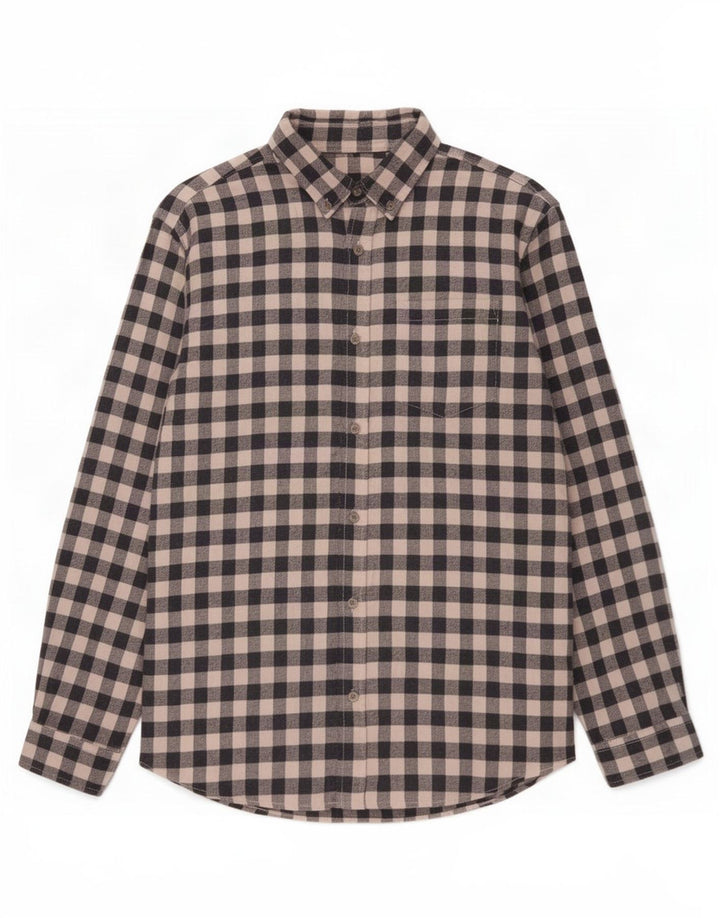 Jack & Jones Chemise Flanelle Homme Bleu Marine Moyen Vichy Coton