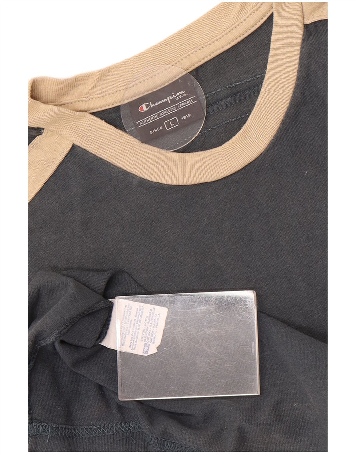 CHAMPION Débardeur Homme Large Gris Colorblock Coton