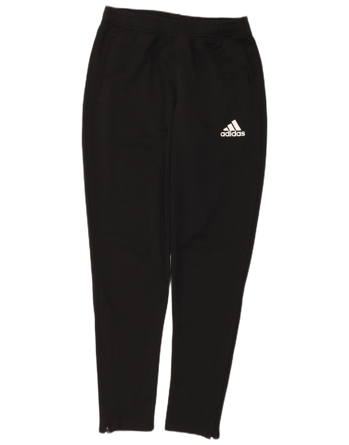 ADIDAS Pantalon de survêtement Climalite pour hommes, petit, noir, polyester