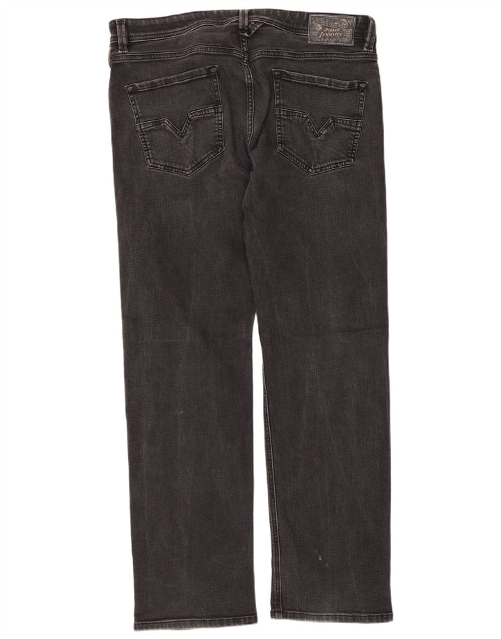 Diesel Jean Larkee Regular Droit Femme W36 L30 Coton Noir