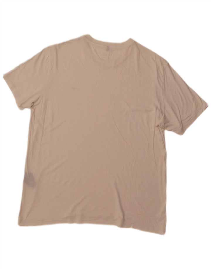 ARMANI JEANS T-Shirt Homme Top XL Blanc Coton