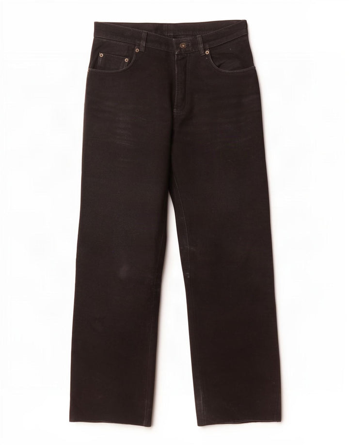 Pantalon droit homme Hard Leather Stuff W33 L30 noir