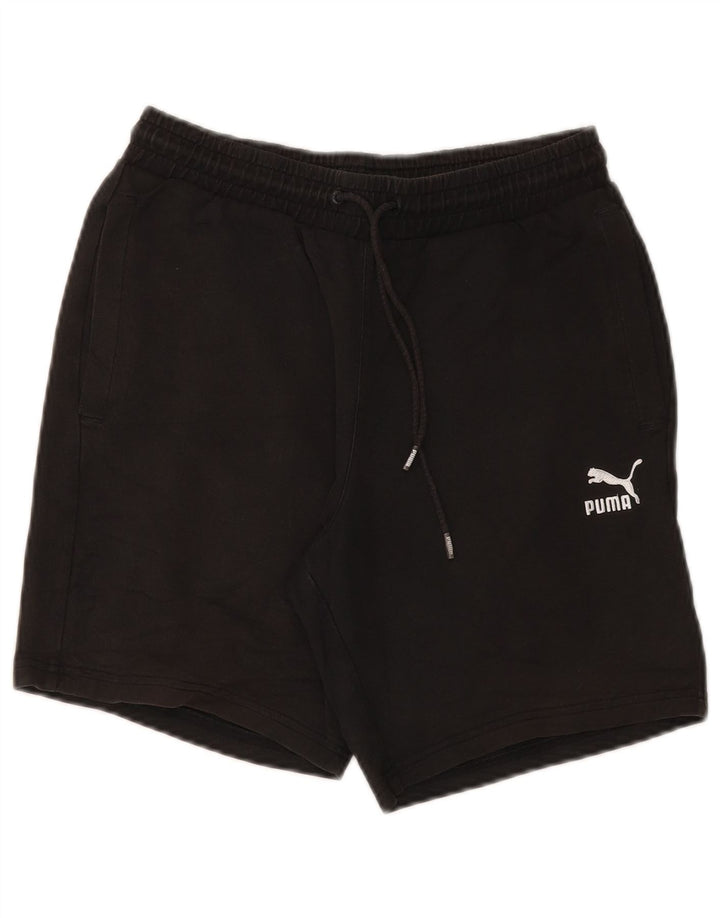 Puma Short de Sport Homme Petit Noir