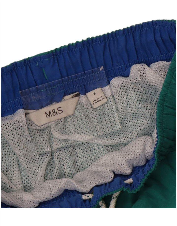 Marks & Spencer Short de bain homme petit vert