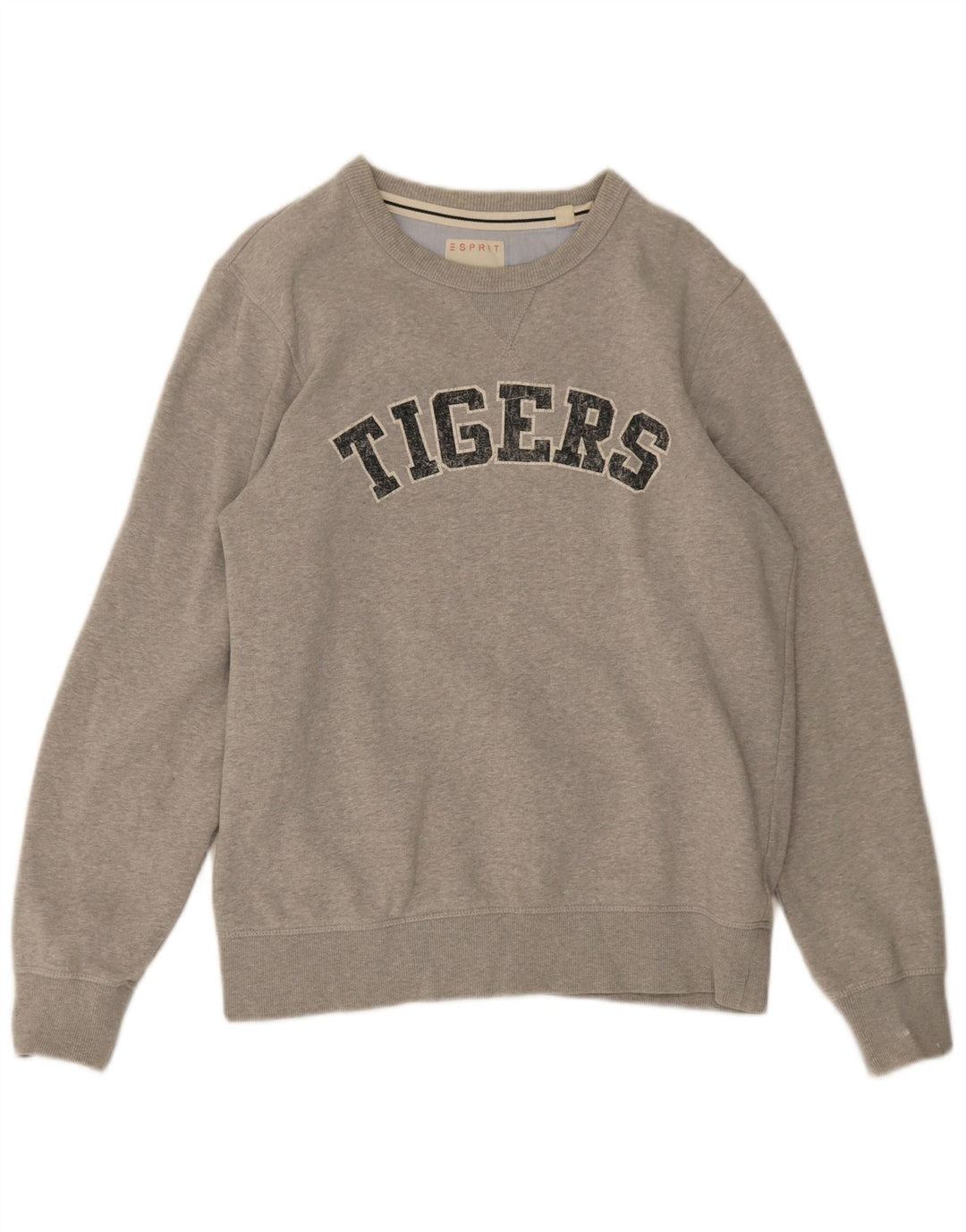 Esprit Sweat-Shirt Graphique Homme Grand Gris Moucheté Coton