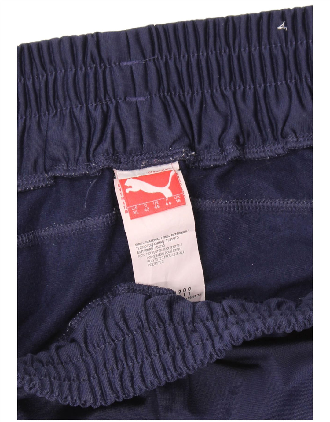 Puma Pantalon de survêtement pour femme UK 16 Large Bleu Marine Polyester