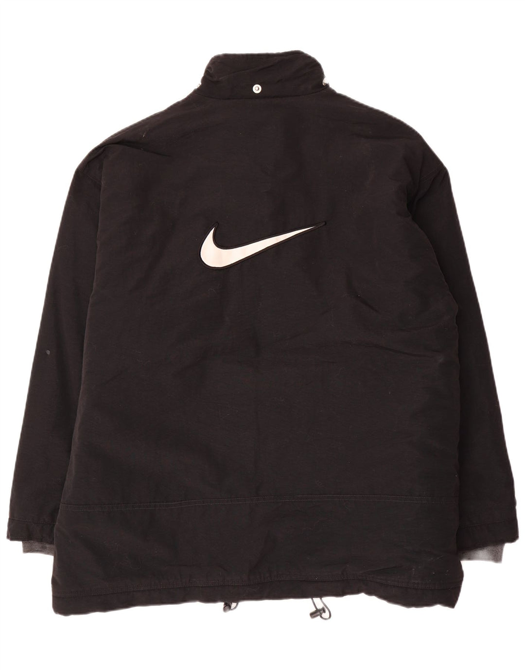 Nike Veste coupe-vent pour homme UK 42/44 Large Noir Nylon
