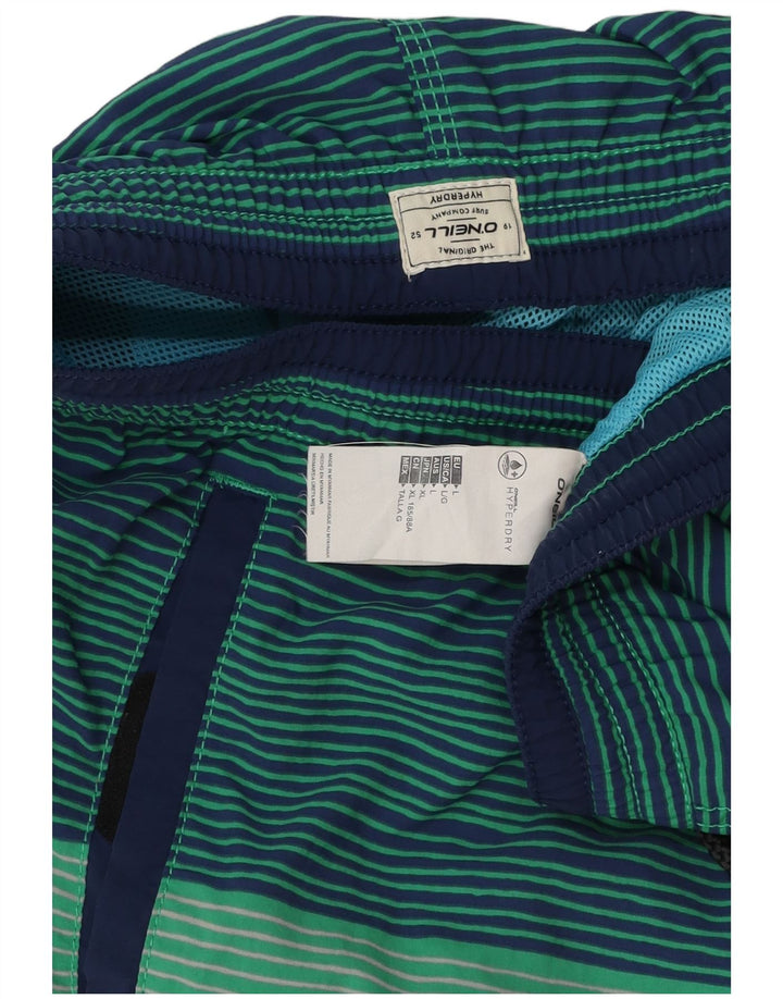 O'Neill Short de bain graphique pour homme en polyester à rayures multicolores