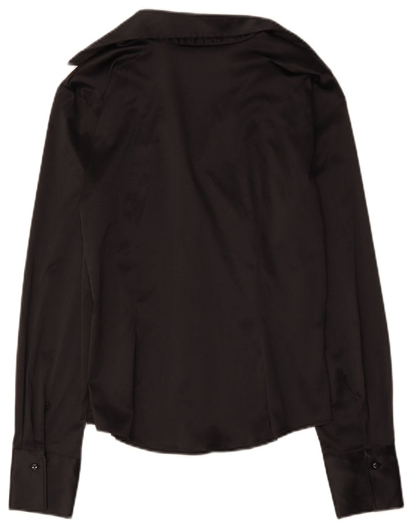 Naracamicee Chemisier Femme UK 12 Moyen Noir Polyester