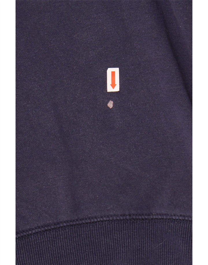 Champion Sweat-shirt graphique pour homme en coton bleu marine Taille S