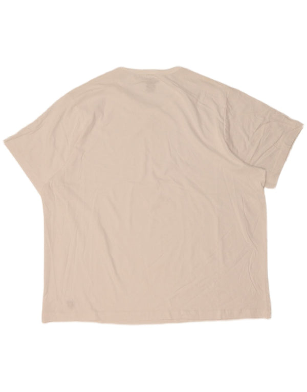 Lyle & Scott T-Shirt Homme Haut 4XL Blanc Coton