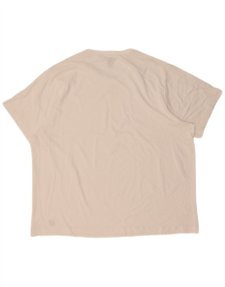 Lyle & Scott T-Shirt Homme Haut 4XL Blanc Coton