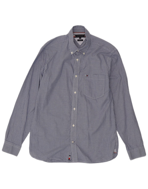 Tommy Hilfiger Chemise Homme Grand Bleu Vichy Coton