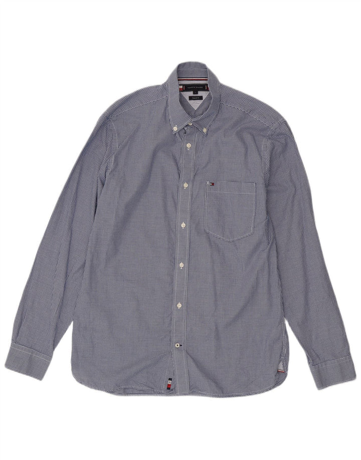 Tommy Hilfiger Chemise Homme Grand Bleu Vichy Coton