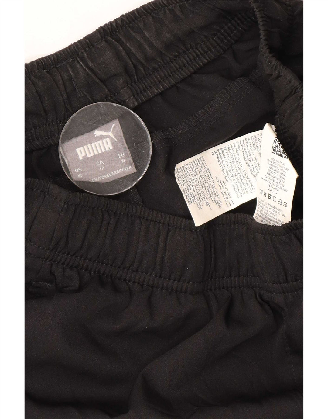 Puma Short de sport pour femme UK 4 XS Noir Polyester