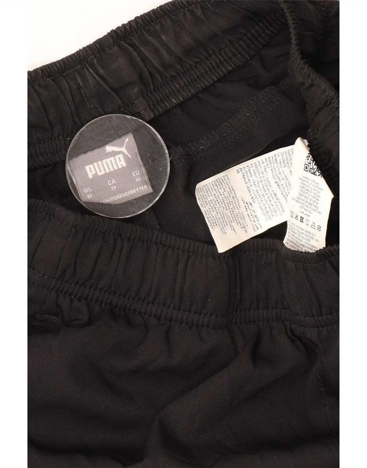 Puma Short de sport pour femme UK 4 XS Noir Polyester