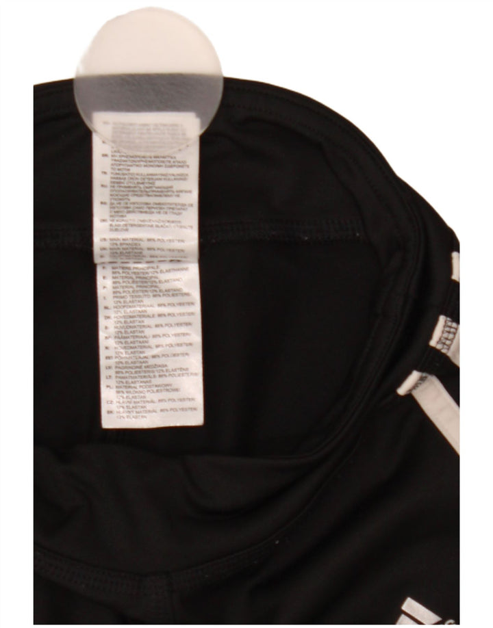 Adidas Leggings Femme UK 0/2 2XS Noir Polyester