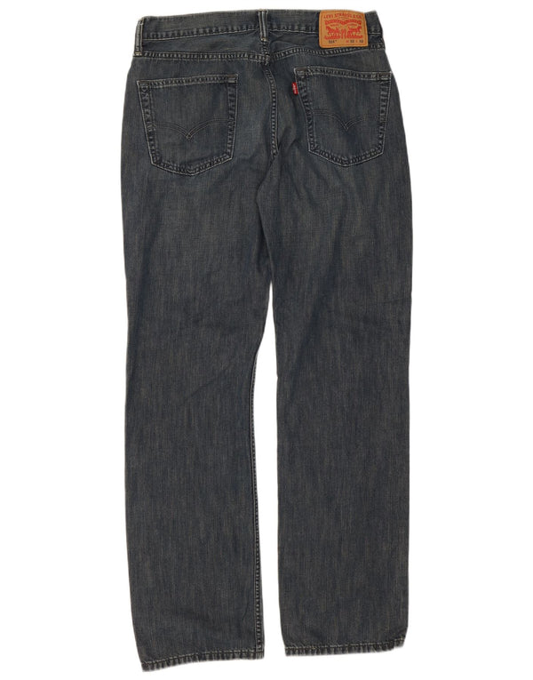 Levi's Jean Droit 514 Homme Bleu W32 L32 Coton