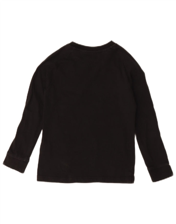 Adidas Top Garçon Manches Longues 7-8 ans Noir Coton