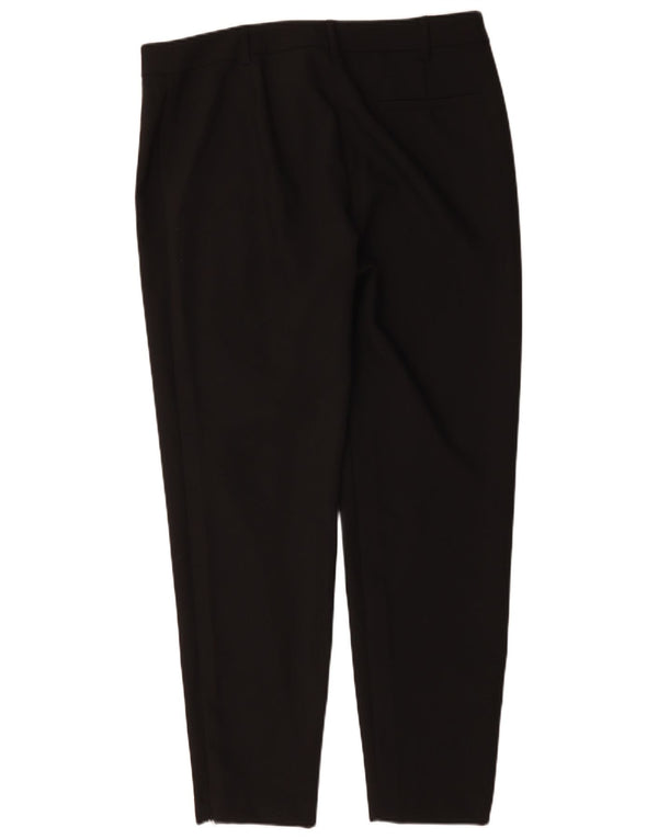 Marks & Spencer Pantalon de costume fuselé pour femme UK 16 Large W36 L30 Noir