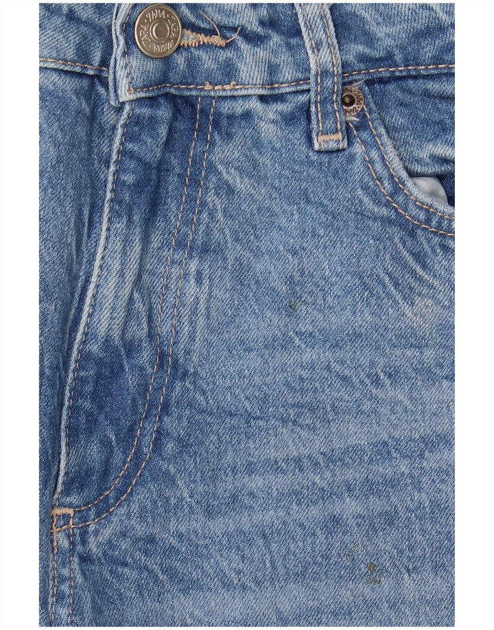 Zara Jean droit pour femme EU 40 Medium W30 L31 Bleu