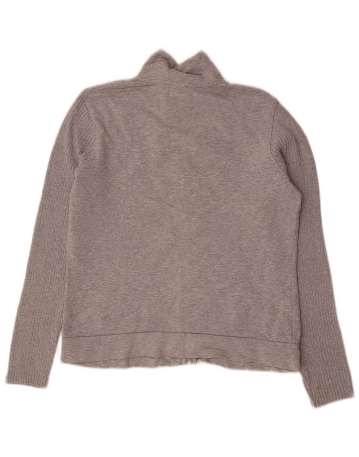 Gap Veste De Survêtement Femme Gris Moyen Moucheté Coton