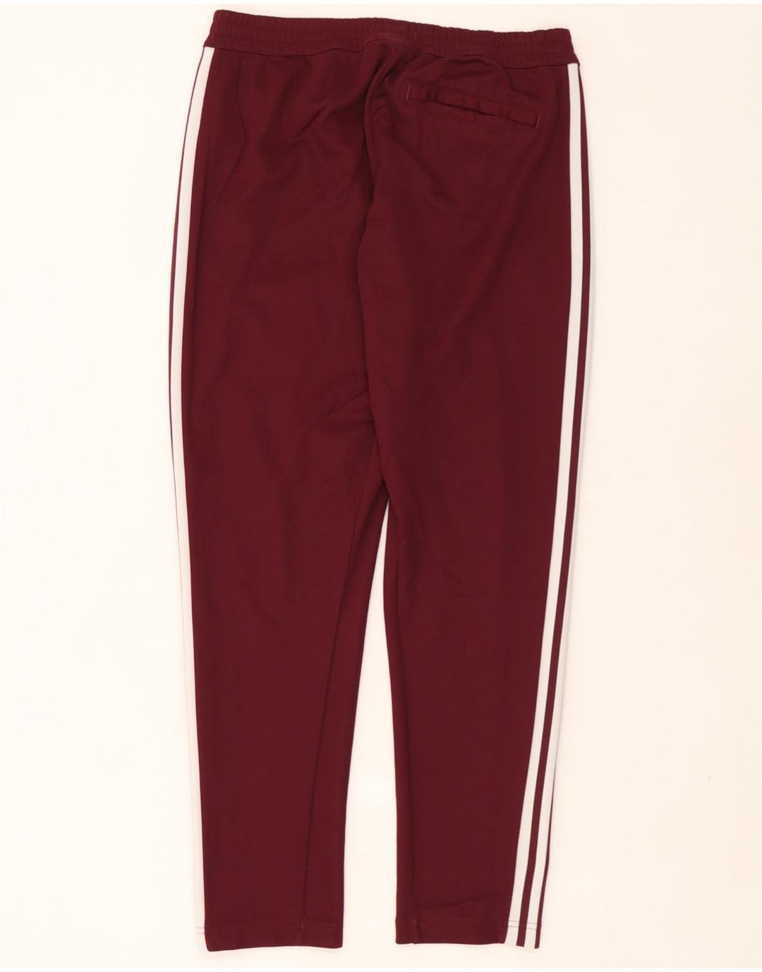 Adidas Pantalon de survêtement pour homme en coton bordeaux moyen