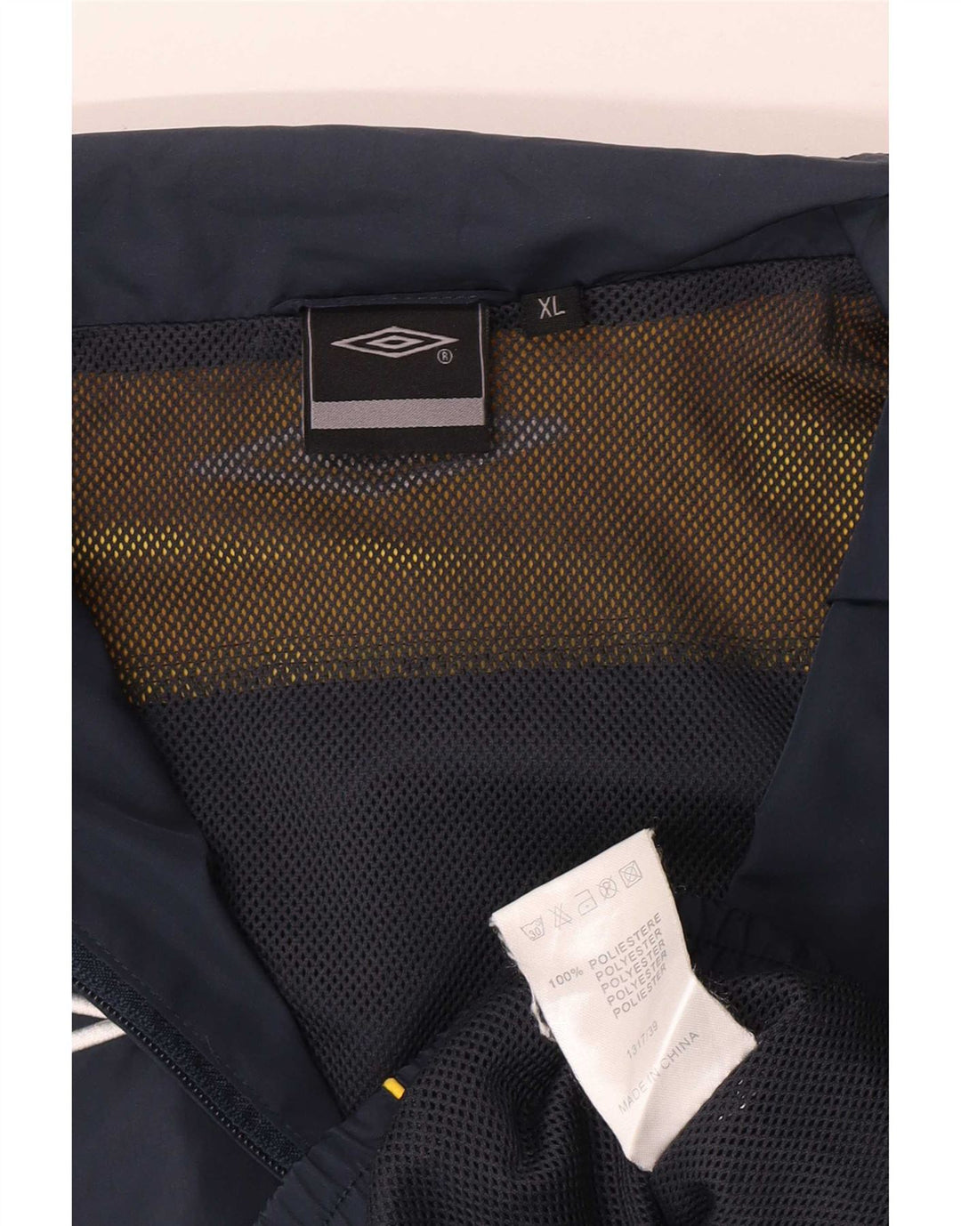 Umbro Veste de Survêtement Homme XL Bleu Marine Colorblock Polyester