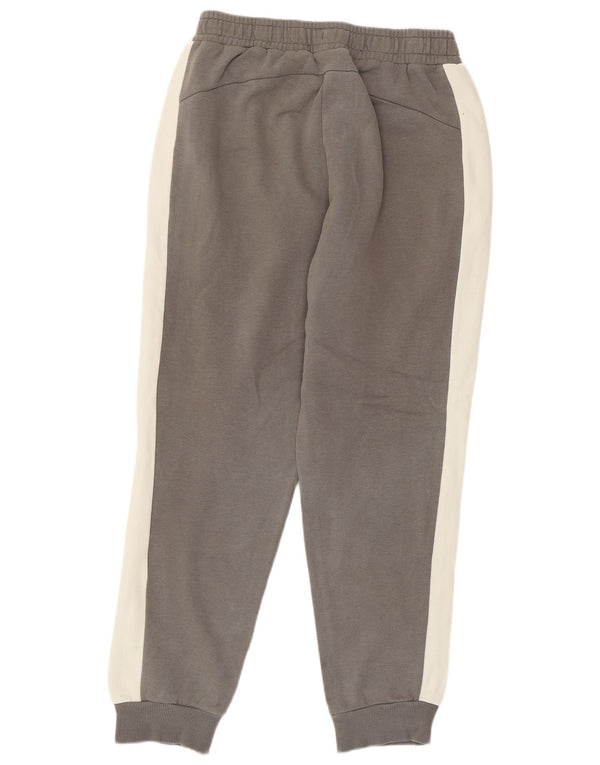 Puma Pantalon de Survêtement Joggers Homme Gris Moyen Colourblock Cotton