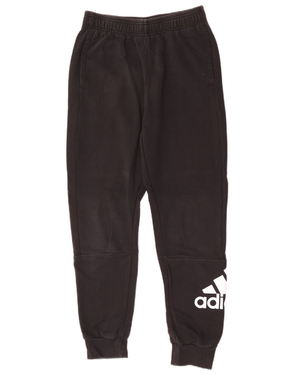 Adidas Pantalon de survêtement graphique pour garçon 13-14 ans Noir Coton